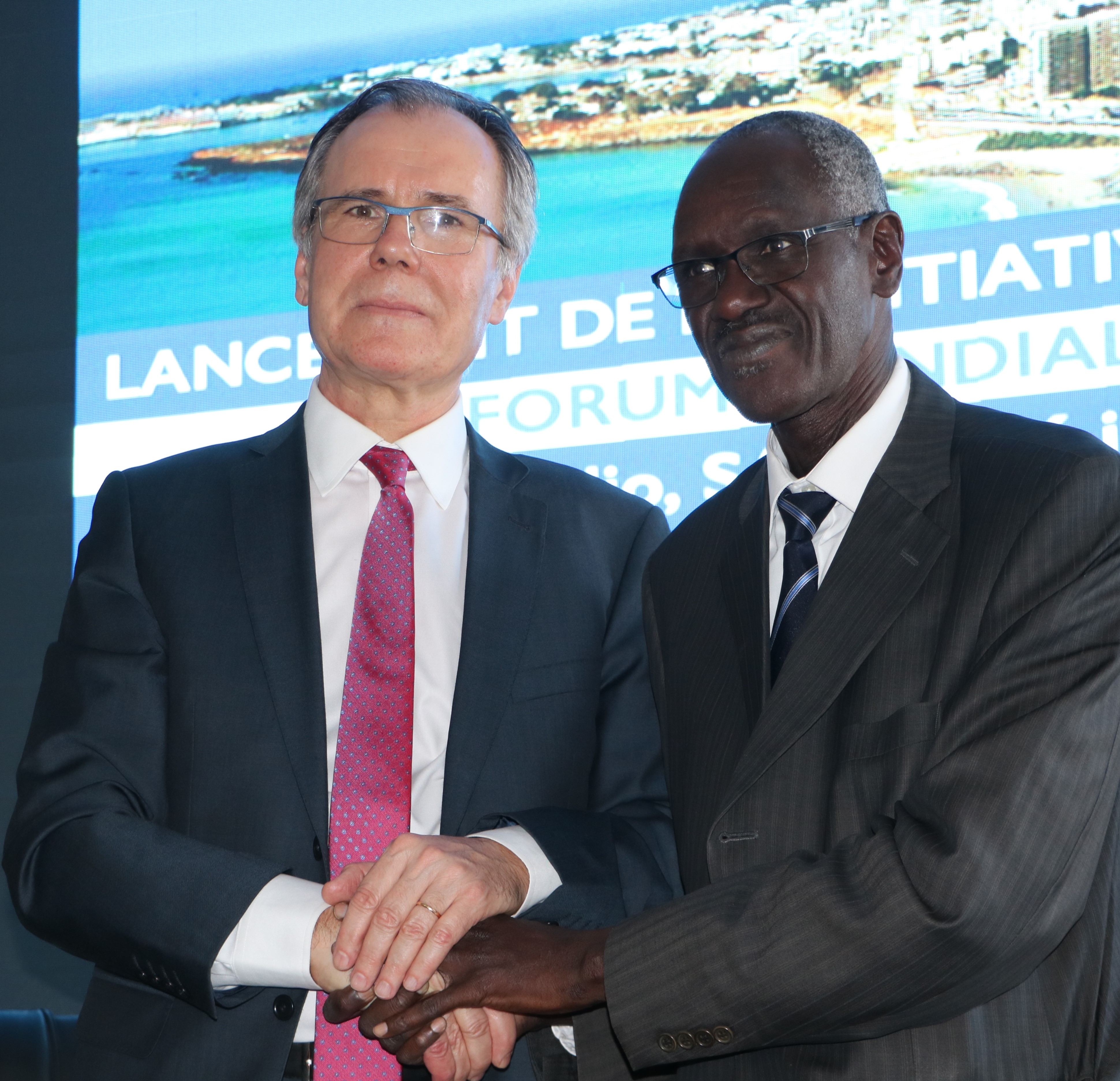Patrick Lavarde et Abdoulaye Sene
