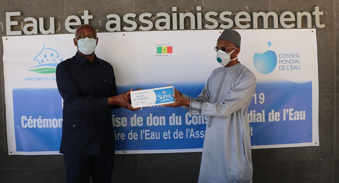 Lutte contre le Covid 19 : Le Conseil mondial de l’eau manifeste sa solidarité au Sénégal
