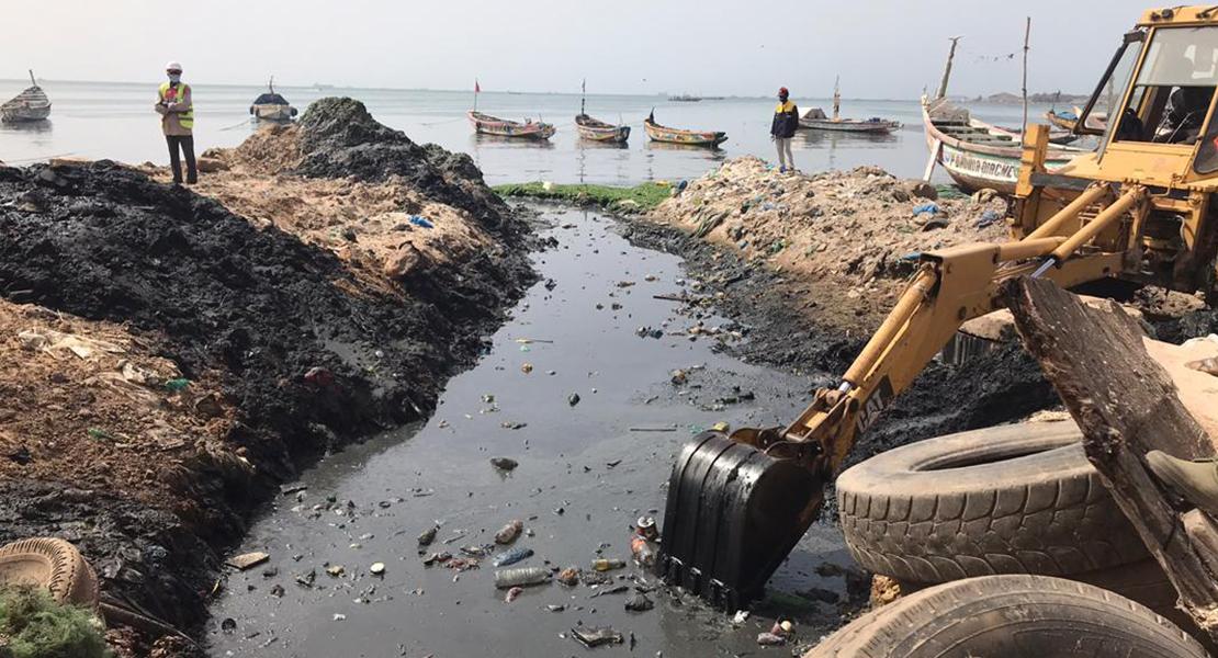 Installation of pretreatment units for industrial facilities in the Hann Bay Remediation Project