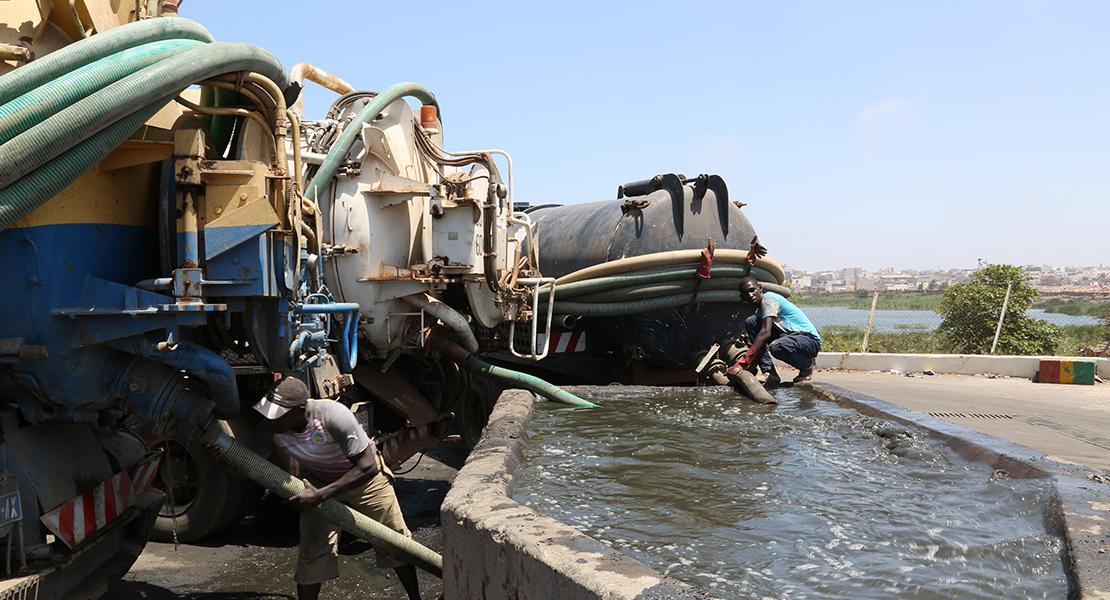 Project to set up an alert system for septic tanks for a safe ans accessible mechanical discharge