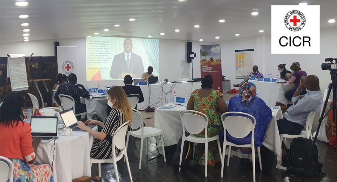  Présentation du 9ème Forum mondial de l'eau au cours annuel de Droit International Humain (DIH) du CICR