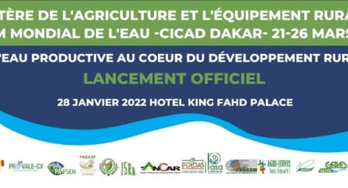  Ministère de l'Agriculture et de l'Equipement rural au Forum mondial de l'eau